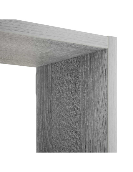Scaffale da parete Sonoma grigio 99,5 x 17 x 91 cm