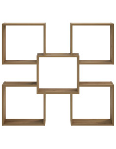 Scaffale da parete Rovere Artigianale 99,5 x 17 x 91 cm 2