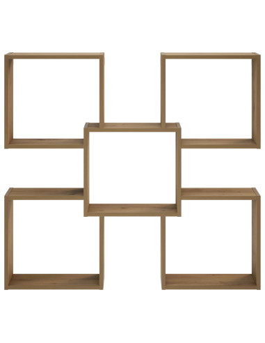 Scaffale da parete Rovere Artigianale 99,5 x 17 x 91 cm