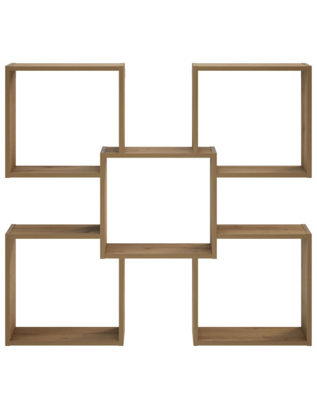 Scaffale da parete Rovere Artigianale 99,5 x 17 x 91 cm
