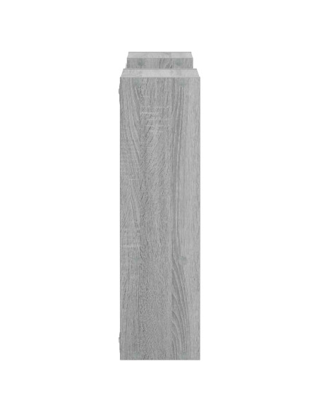 Scaffale da parete Sonoma grigio 100 x 17 x 60 cm