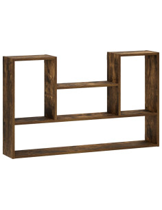Scaffale da parete Rovere Fumo 100 x 17 x 60 cm