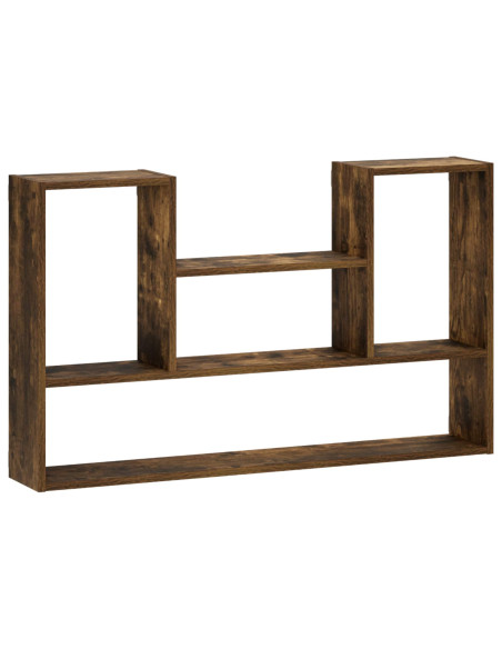 Scaffale da parete Rovere Fumo 100 x 17 x 60 cm