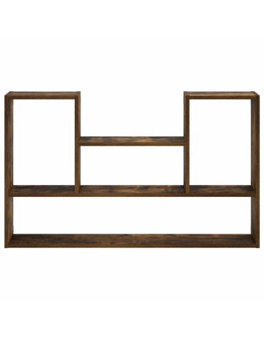 Scaffale da parete Rovere Fumo 100 x 17 x 60 cm