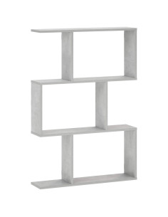 Scaffale da parete Grigio Cemento 72 x 17 x 105 cm