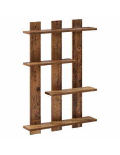 Scaffale da parete Legno antico 61 x 13,5 x 88 cm