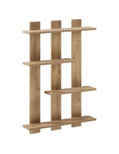 Scaffale da parete Rovere Artigianale 61 x 13,5 x 88 cm