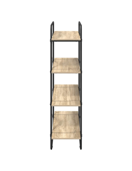Libreria 4 livelli 100 x 35 x 140 cm PB Rovere Sonoma