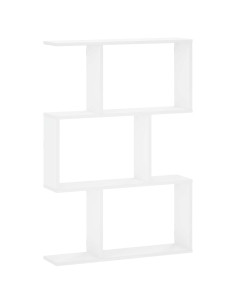 Scaffale da parete Bianco 72 x 17 x 105 cm Legno multistrato