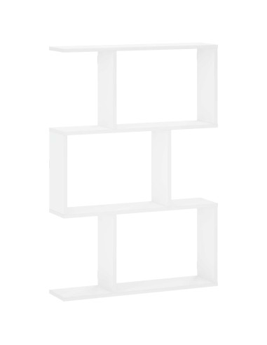 Scaffale da parete Bianco 72 x 17 x 105 cm Legno multistrato