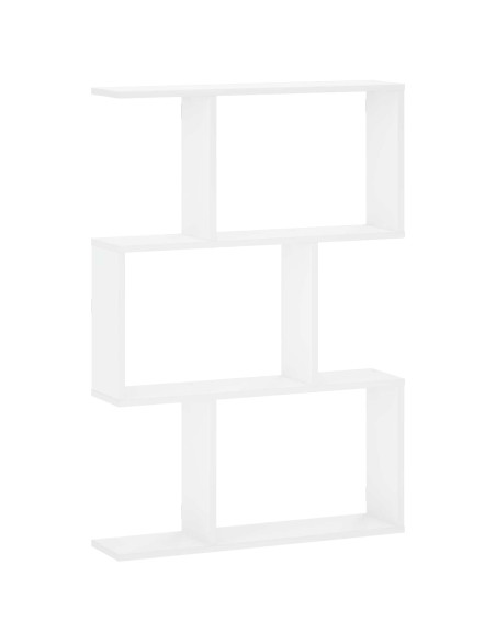Scaffale da parete Bianco 72 x 17 x 105 cm Legno multistrato