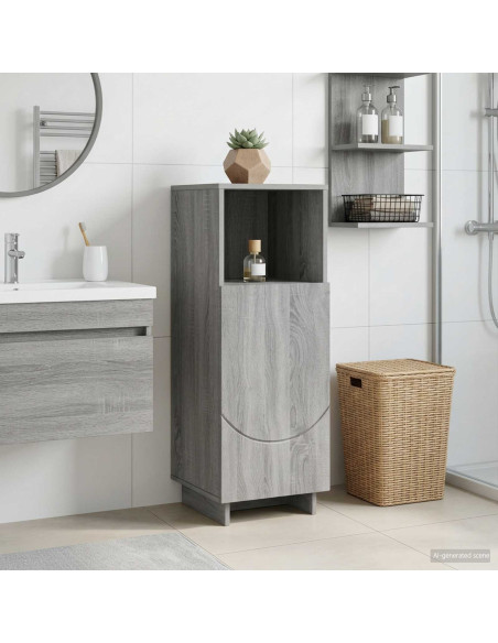 Mobile bagno Sonoma grigio 36,5 x 38 x 95 cm