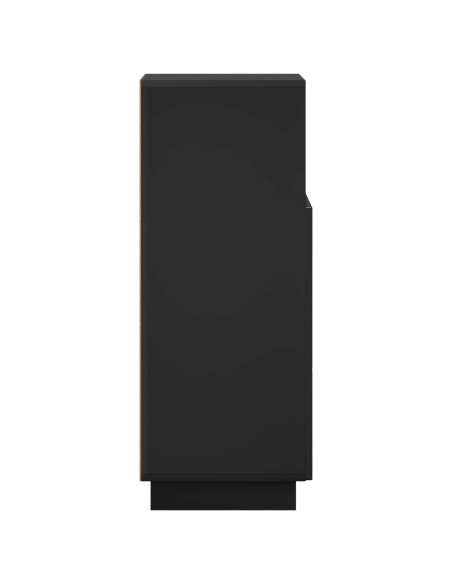 Mobile bagno Nero 36,5 x 38 x 95 cm Legno ingegnerizzato