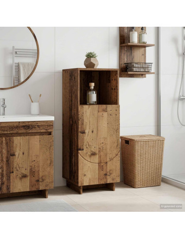 Mobile bagno Legno antico 36,5 x 38 x 95 cm