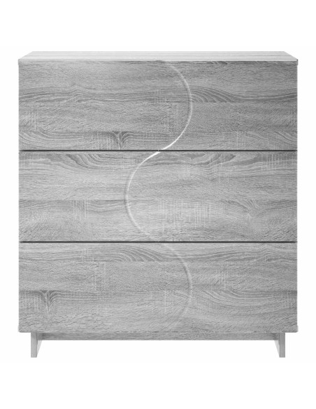 Credenza Sonoma grigio 70 x 38 x 75 cm Legno ingegnerizzato