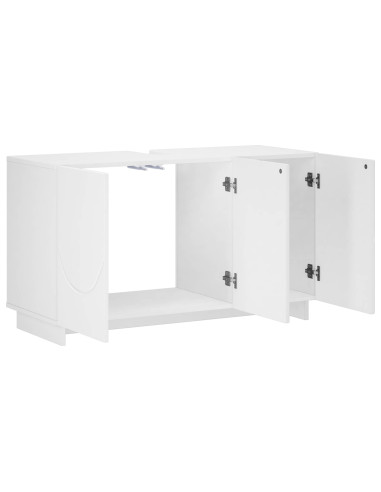 Mobile da bagno Bianco Lucido 101 x 41 x 58 cm