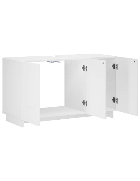 Mobile da bagno Bianco Lucido 101 x 41 x 58 cm