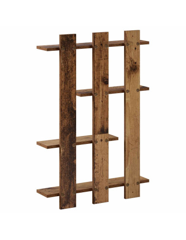 Scaffale da parete Legno antico 61 x 13,5 x 88 cm