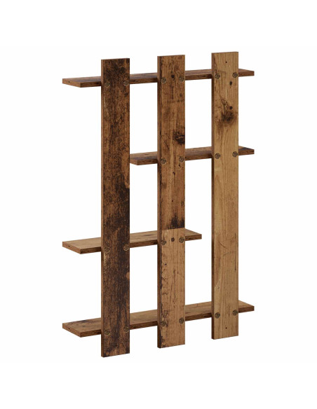 Scaffale da parete Legno antico 61 x 13,5 x 88 cm