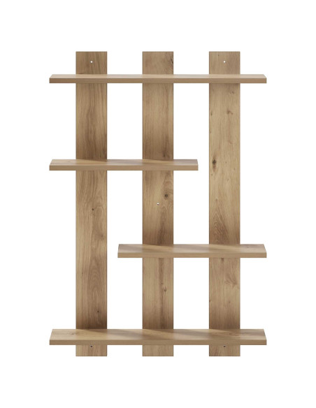 Scaffale da parete Rovere Artigianale 61 x 13,5 x 88 cm