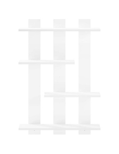 Scaffale da parete Bianco 61 x 13,5 x 88 cm