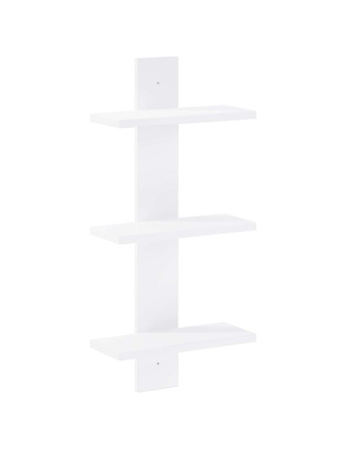 Scaffale da parete Bianco 30 x 13,5 x 64,5 cm