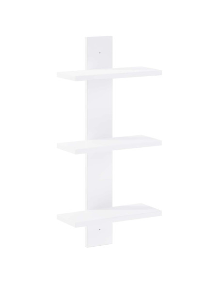 Scaffale da parete Bianco 30 x 13,5 x 64,5 cm