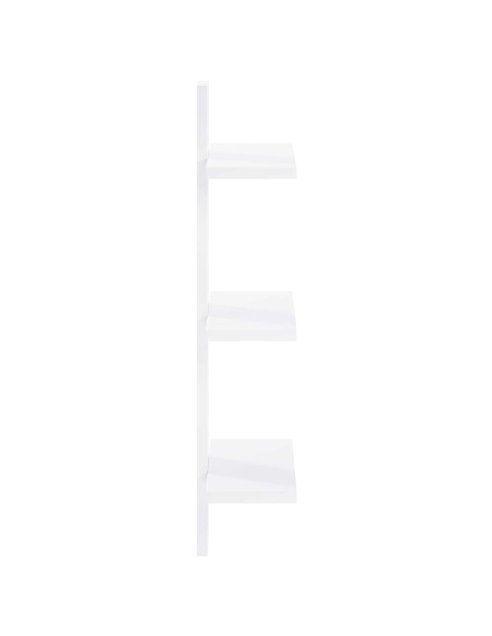 Scaffale da parete Bianco 30 x 13,5 x 64,5 cm