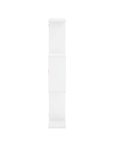 Scaffale da parete Bianco 72 x 17 x 105 cm Legno multistrato