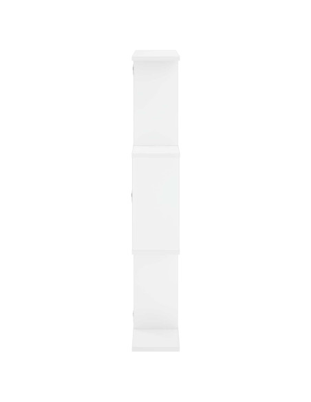 Scaffale da parete Bianco 72 x 17 x 105 cm Legno multistrato