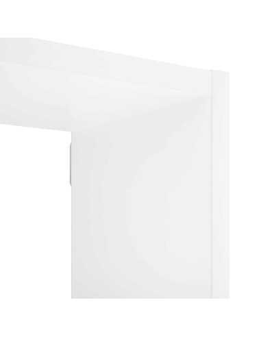 Scaffale da parete Bianco 72 x 17 x 105 cm Legno multistrato