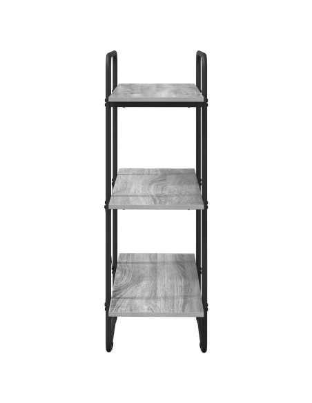 Libreria 3 livelli 60 x 35 x 105 cm PB Sonoma grigio