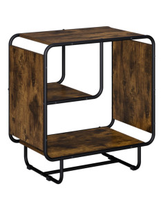 Credenza Rovere Fumo 60 x 37.5 x 64.5 cm Legno ingegnerizzato