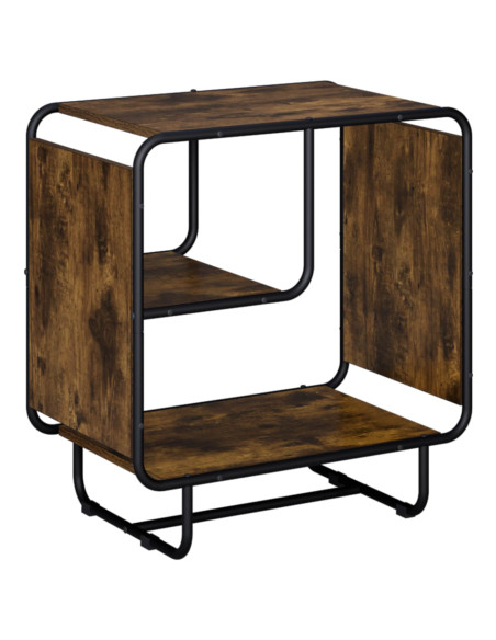 Credenza Rovere Fumo 60 x 37.5 x 64.5 cm Legno ingegnerizzato