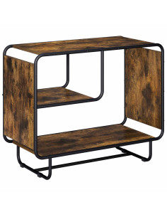 Credenza Rovere Fumo 80 x 37,5 x 64,5 cm Legno ingegnerizzato