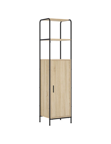 Credenza Rovere Sonoma 40 x 33 x 161 cm Legno ingegnerizzato