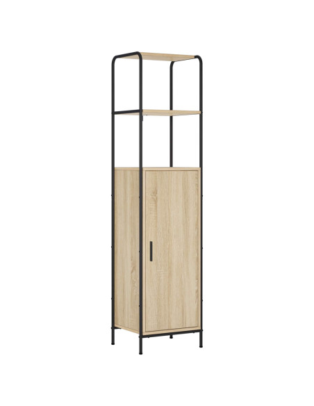 Credenza Rovere Sonoma 40 x 33 x 161 cm Legno ingegnerizzato