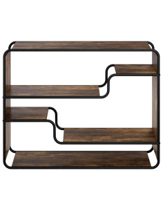 Credenza Rovere Fumo 98 x 37,5 x 75,5 cm Legno ingegnerizzato 2