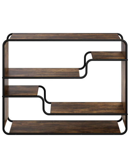 Credenza Rovere Fumo 98 x 37,5 x 75,5 cm Legno ingegnerizzato