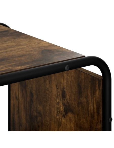 Credenza Rovere Fumo 98 x 37,5 x 75,5 cm Legno ingegnerizzato