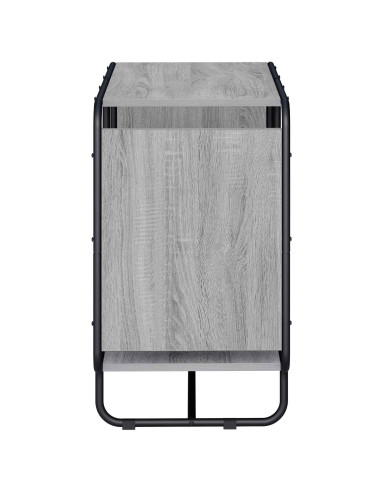 Credenza Sonoma grigio 80 x 37,5 x 64,5 cm Legno ingegnerizzato