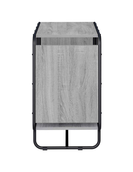 Credenza Sonoma grigio 80 x 37,5 x 64,5 cm Legno ingegnerizzato