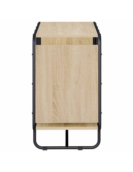 Credenza Rovere Sonoma 80 x 37,5 x 64,5 cm Legno ingegnerizzato
