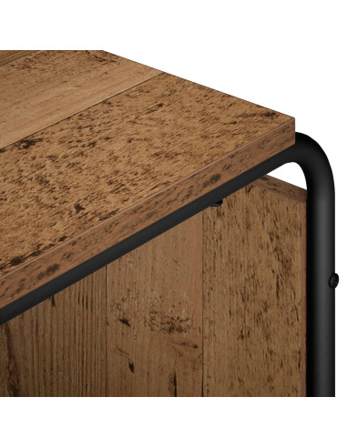 Credenza Legno antico 93.5 x 37.5 x 64.5 cm