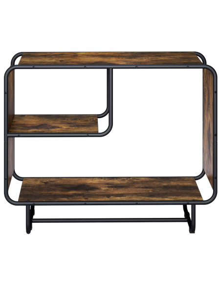 Credenza Rovere Fumo 80 x 37,5 x 64,5 cm Legno ingegnerizzato