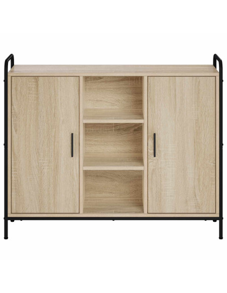 Credenza Rovere Sonoma 97 x 33 x 81 cm Legno ingegnerizzato