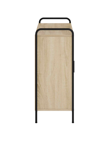 Credenza Rovere Sonoma 97 x 33 x 81 cm Legno ingegnerizzato