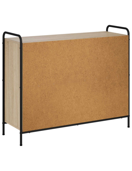 Credenza Rovere Sonoma 97 x 33 x 81 cm Legno ingegnerizzato