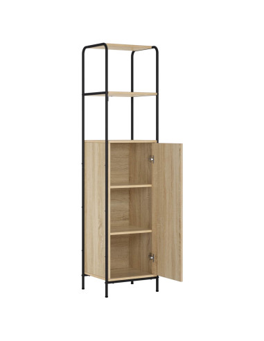 Credenza Rovere Sonoma 40 x 33 x 161 cm Legno ingegnerizzato