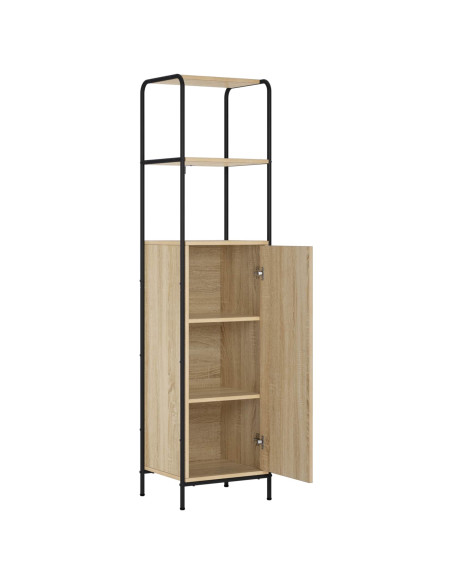 Credenza Rovere Sonoma 40 x 33 x 161 cm Legno ingegnerizzato